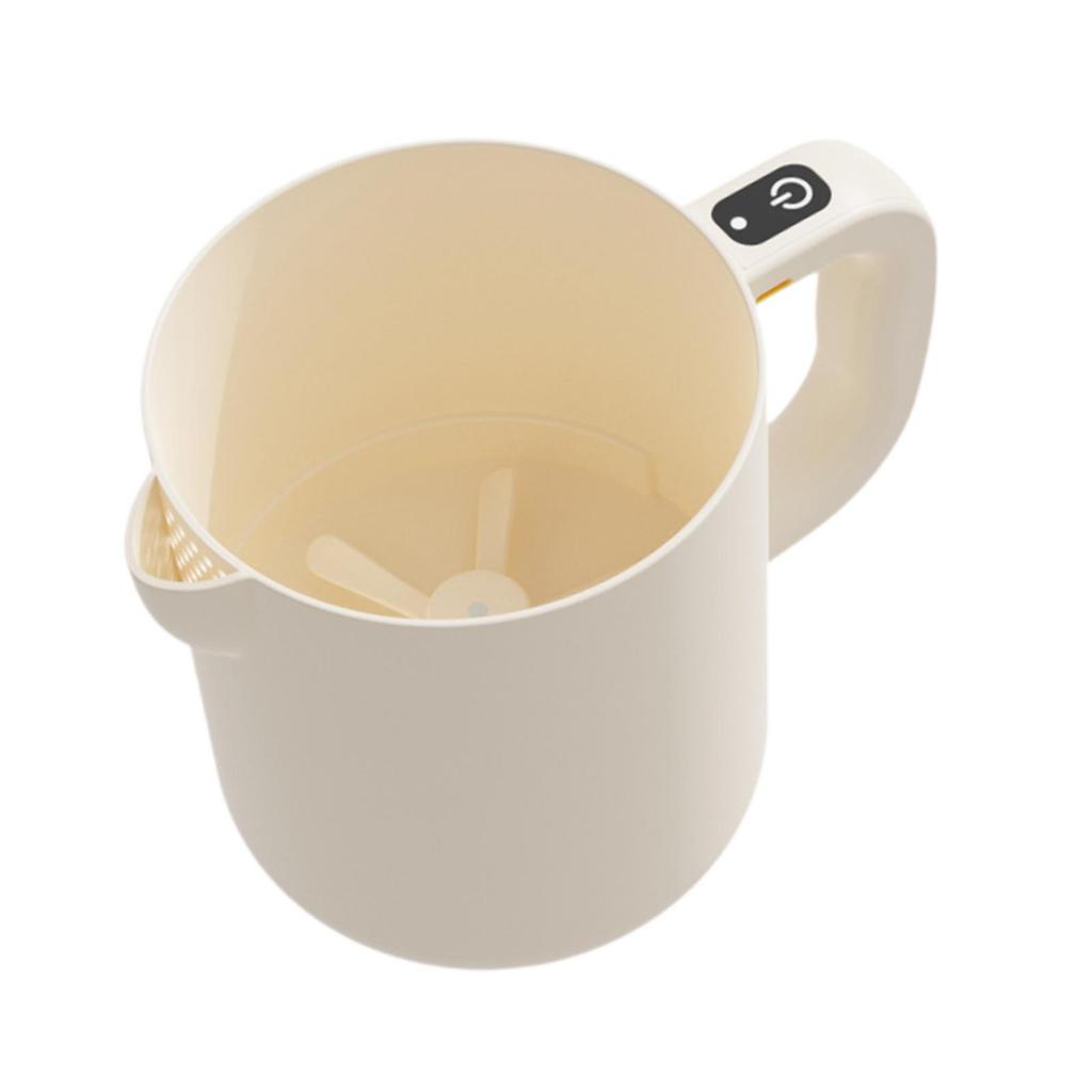 Batteur à œufs électrique sans fil portatif 2 en 1 Bol à laver le riz 1 L Mélangeur à œufs manuel pour restaurant Gadgets de cuisine à domicile