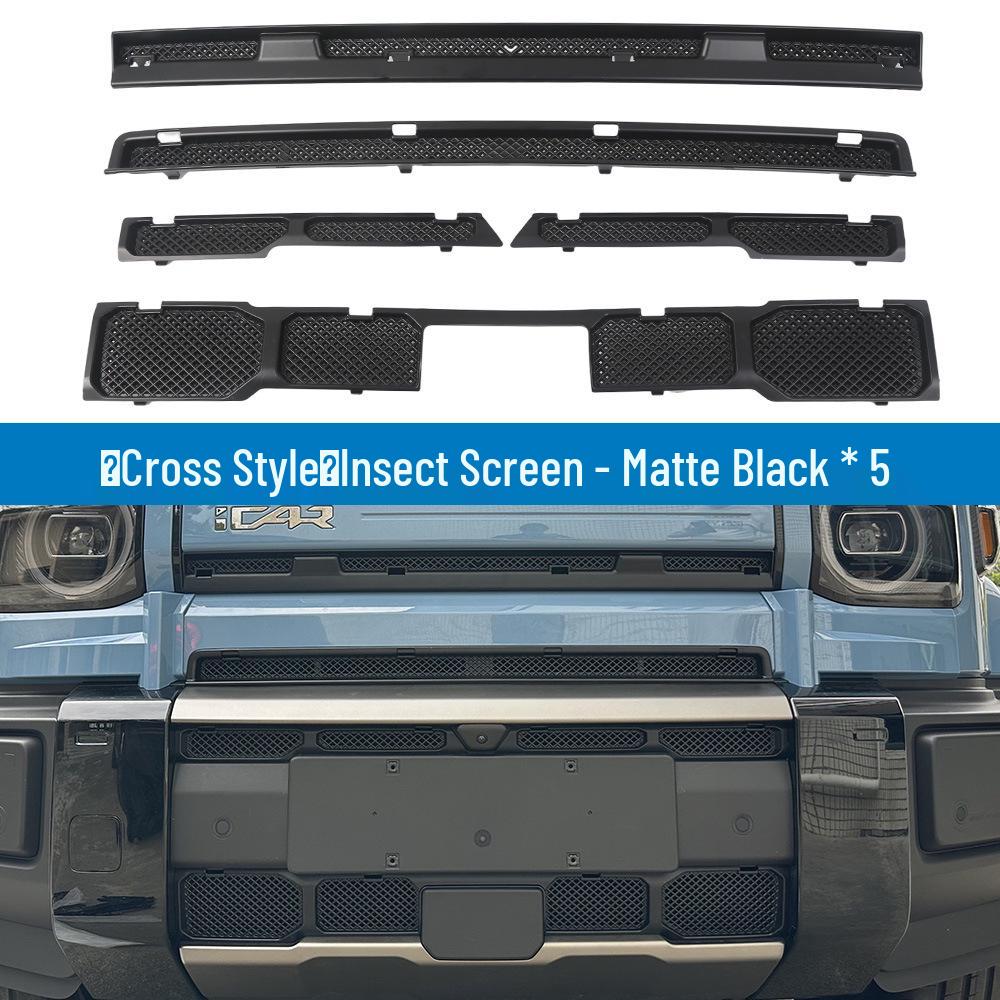 Custom Insect Net Front Grille for Chery ICAR V27 - 26 Models