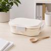 Portable Lunch Box Snack Container with Separate Compartments Design