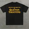 UnisexS TShirt Crafted and Directed By Quentin Tarantino 100 Casual Print Crew Neck Short Sleeve G Tee