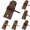 Men Kids Yellow Khaki Brown Suspender Bowtie Set Elastic Adjustable Y-Back Braces Straps Daily Father-Child Braces Accessory