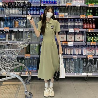 French Dress Women's New Small Crowd Design Sense of Temperament, Westernized Waist, Slim Long Skirt