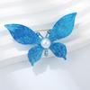 Luxury Pearl Butterfly Brooches For Women Clothing Coat Jewelry Accessries Gifts