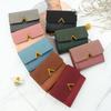1PC Women's Short Card Bag, Small Wallet, Three-fold Wallet, Women's Multi-card Card Bag, Mini Card Holder.