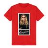 Anastacia Frame Portret Print T-shirt Foto Print Grunge Punk Mode T-shirt Comfortabel Katoen Ronde Hals T-shirts Unisex