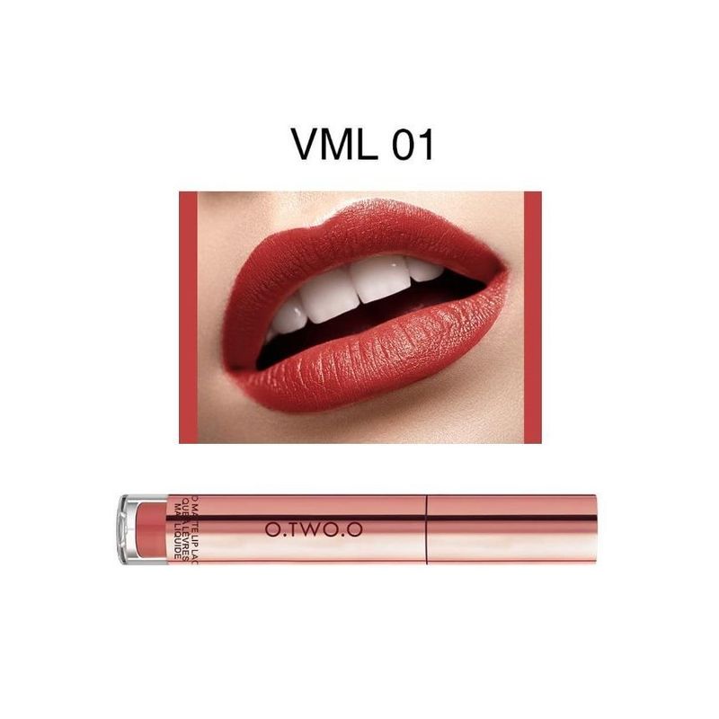 O.TWO.O - Matte Velvet Lip Gloss - 4 COLORS