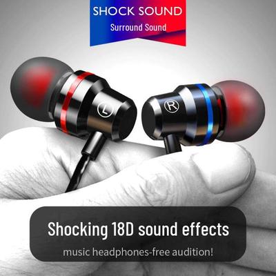 Stereo Wired Earphones for Apple, OPPO, Huawei, Vivo, and Xiaomi Phones