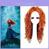 Peruca Cosplay Merida Valente Cabelo Longo Cacheado Para Halloween Carnaval Comic Con