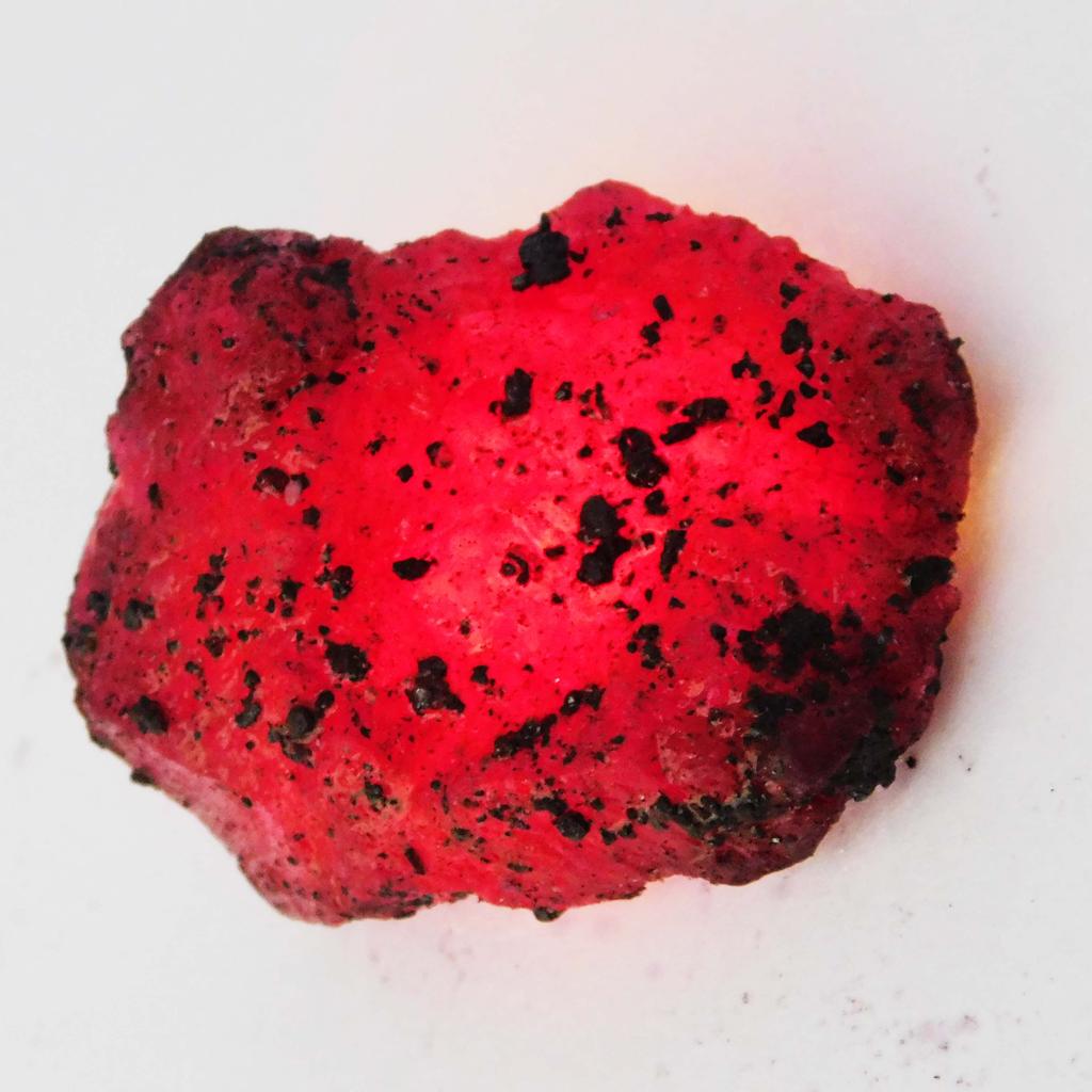 Natural Red Ruby 108ct Rough Certified Loose Gemstone