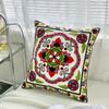 45x45cm Ethnic-Style Floral Embroidered Pillowcase Cojines Cotton Owel Embroidered Throw Cushion Cover Headboard Pillowcases