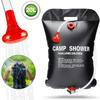 Compact Foldable Water Bag 20L Outdoor Shower Bag Multi-Purpose Solar Shower Bag  Camping Trips