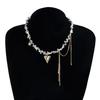 Women's Vintage Mermaid Tears Pearl Necklace