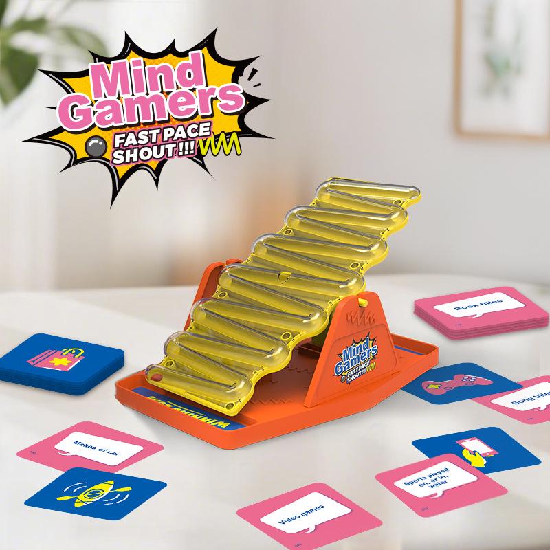 

Cross-Border Tabletop Rocking Seesaw Quiz Game for Kids - Tilt n Shout