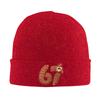 67 Thanksgiving Funny Turkey Thanksgiving 67 Turkey Knit Hat Caps Female Male Outdoor Beanie Hats Spring Warm Soft Bonnet Hats