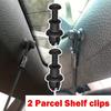 2pcs Car Boot Lanyard Hook 1M6867574A Fixing Clip Suitable for Car Luggage Compartment Tray Bracket Clip