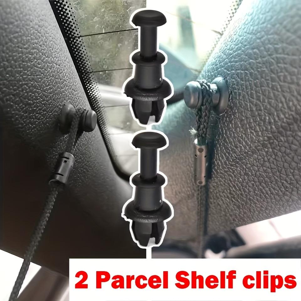 2pcs Car Boot Lanyard Hook 1M6867574A Fixing Clip Suitable for Car Luggage Compartment Tray Bracket Clip