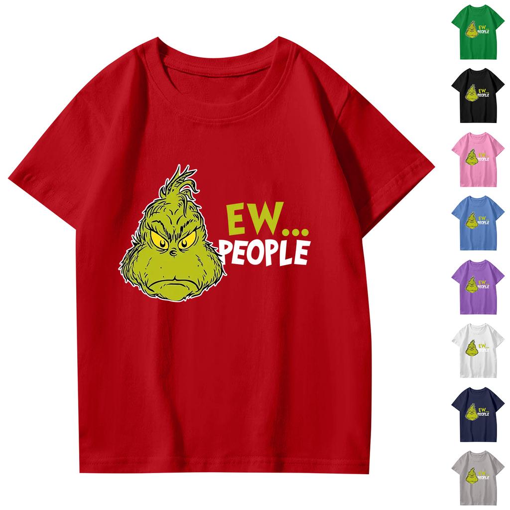 Fashionable Round Neck Short Sleeve Work Clothes Printed Tops For Womens Summer Tops