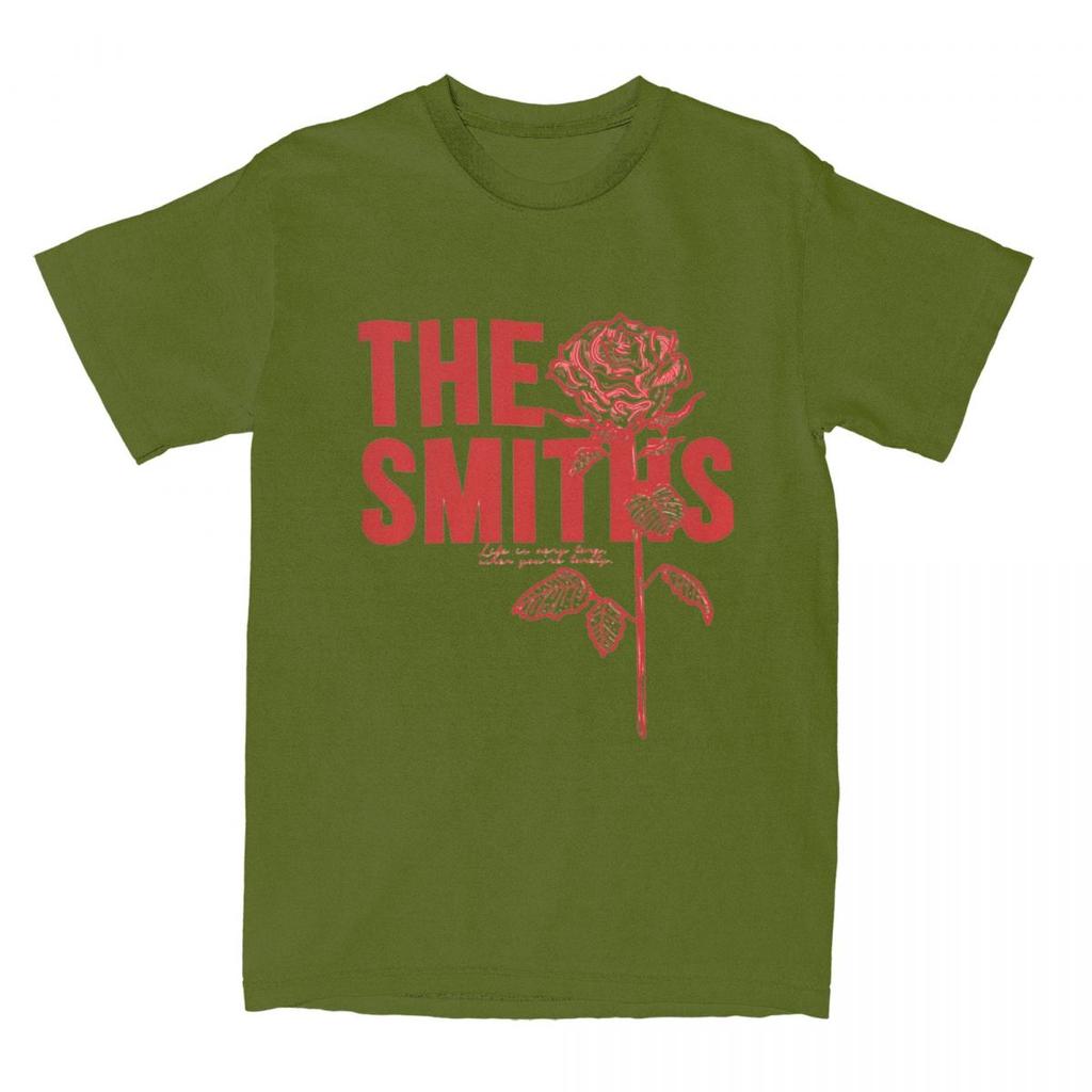 Men Women's Band The Smiths Retro Wave Shirt Merch Vintage Cotton T Shirts Tee Clothes Original