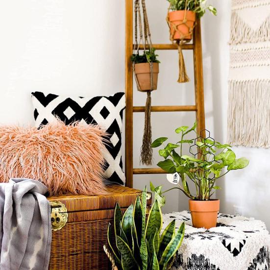 Plant Trellis for Climbing Plants Rustproof Garden Planter Trellis Decorative Plant Support Trellis for Potted Plants Monstera Ivy Pothos Flower Vine