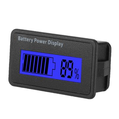 Fuel Gauge, PVC Film, Waterproof, Reverse Connection Protection, Power Percent Display, Level