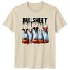 Bullsheet Ghost Cows Halloween Animals Unisexs TShirt Unisexs Graphic Tee