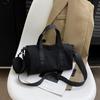 Casual Simple Handbag, Textured Shoulder Bag, Large Capacity, Beautiful Cross-body Travel Fitness Bag