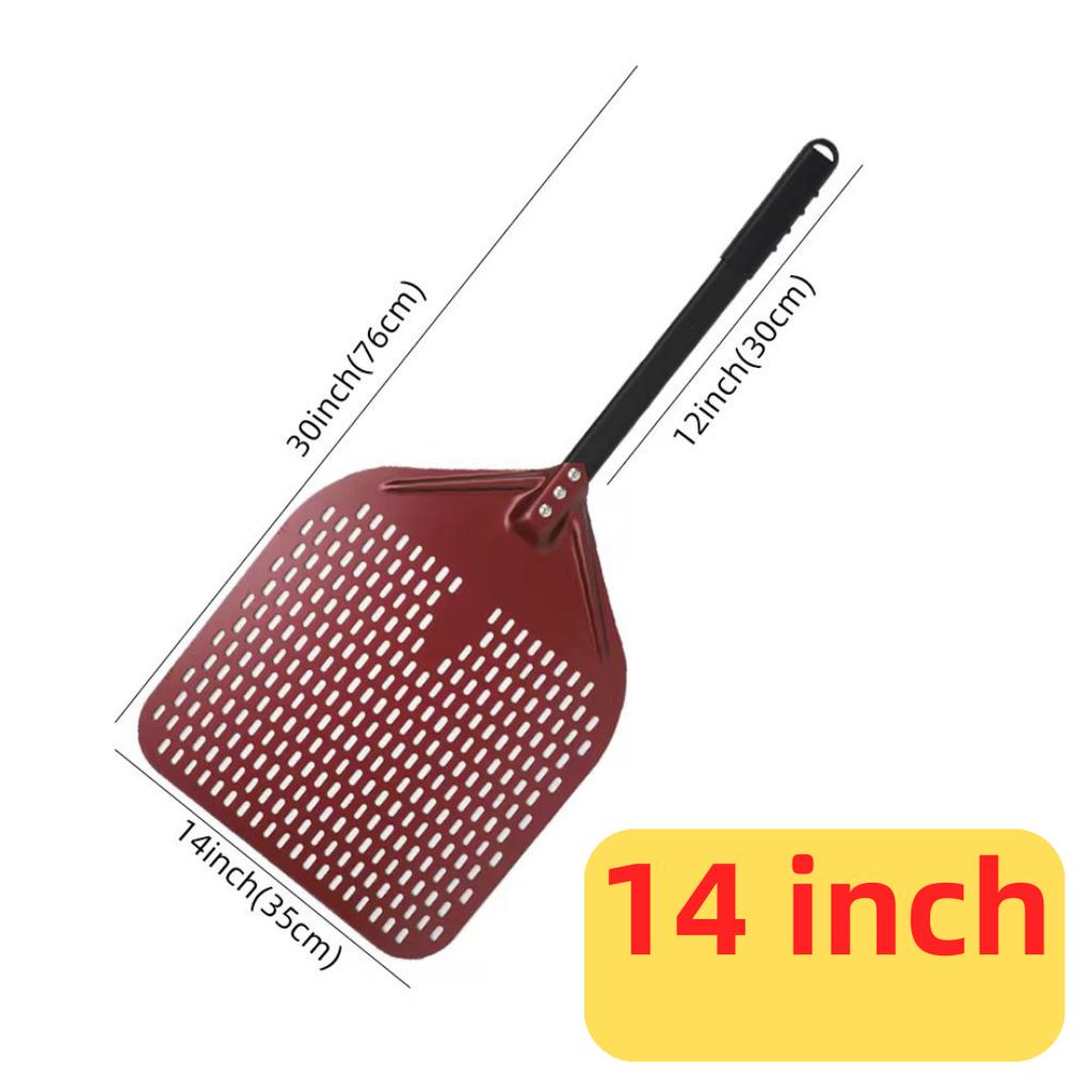 6&12 13 14 Zoll Aluminium Pizza Schieber Brot Schaufel Pizza Ofen Wende Schieber Hartanodisiert Pizza Backen Küchenwerkzeug Spatel
