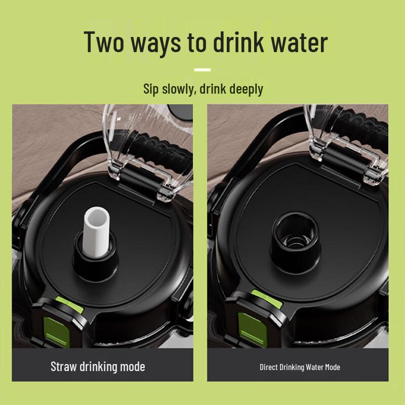 Large Capacity Sports Water Bottle with Strap