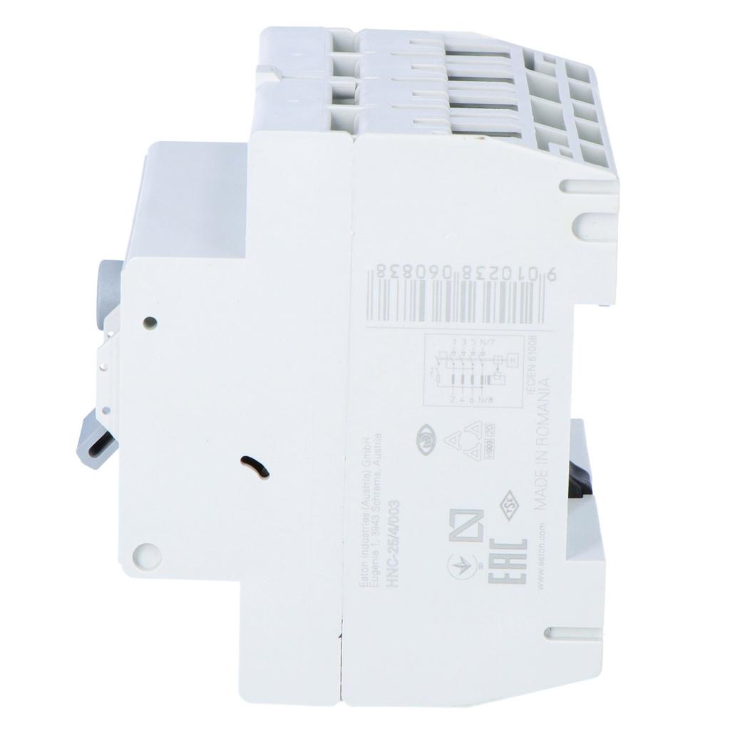 6kA differential circuit breaker type AC HNC-25/4/003