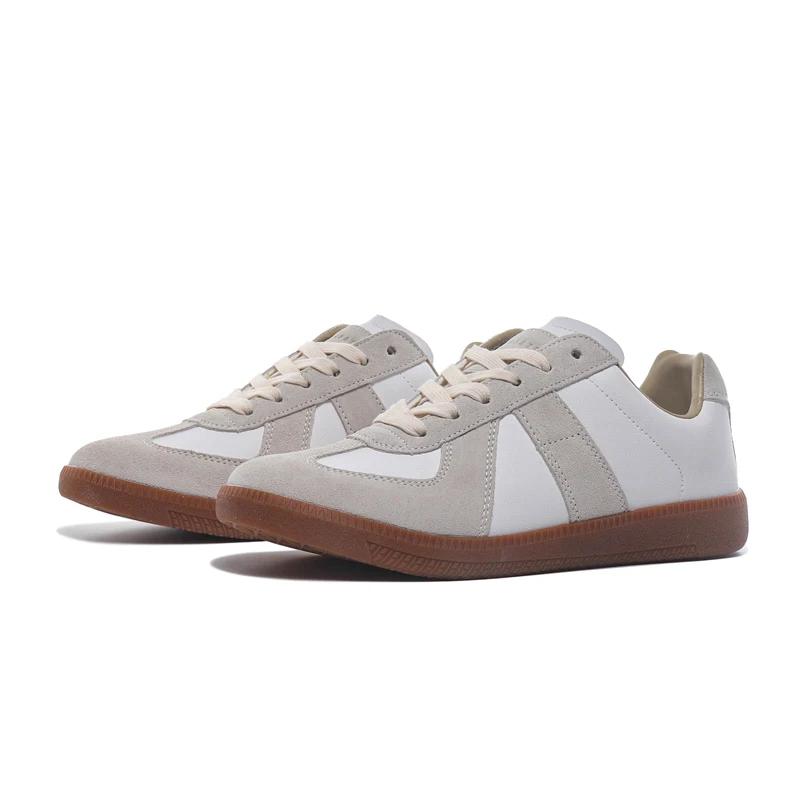 Outdoor Men Women Genuine Leather Casual Walking Shoes Male Leisure Jogging Sneakers Mujer Man Female Tennis Trainers