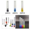20 Pieces Drill Bit Holder Grinding Head Storage Box Compact Portable Home Salon Use Empty Manicure