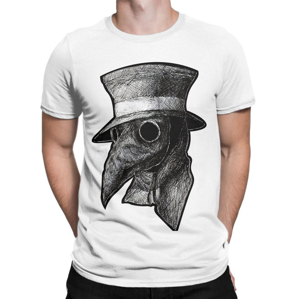 Plague Doctor Funny Graphic 100 Cotton Tshirt Depeche Band Mode Tops Tees For Unisex