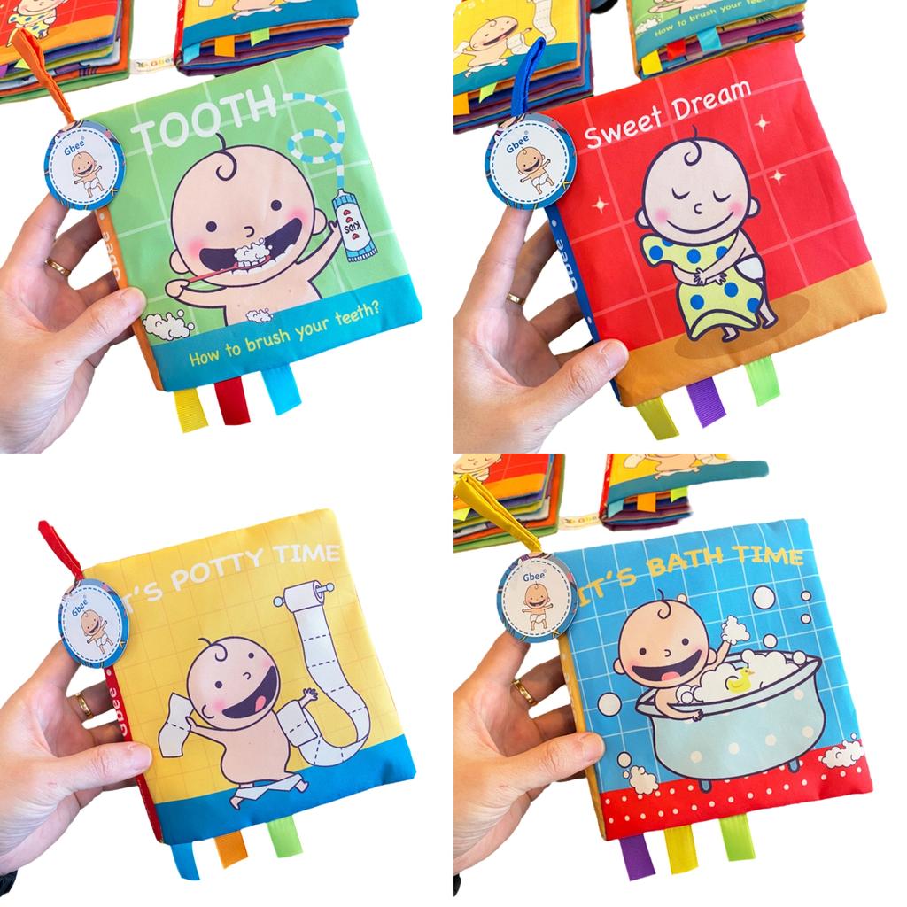 Books Soft Cloth Infant Toys Cognitive Early Educational Supplies Development