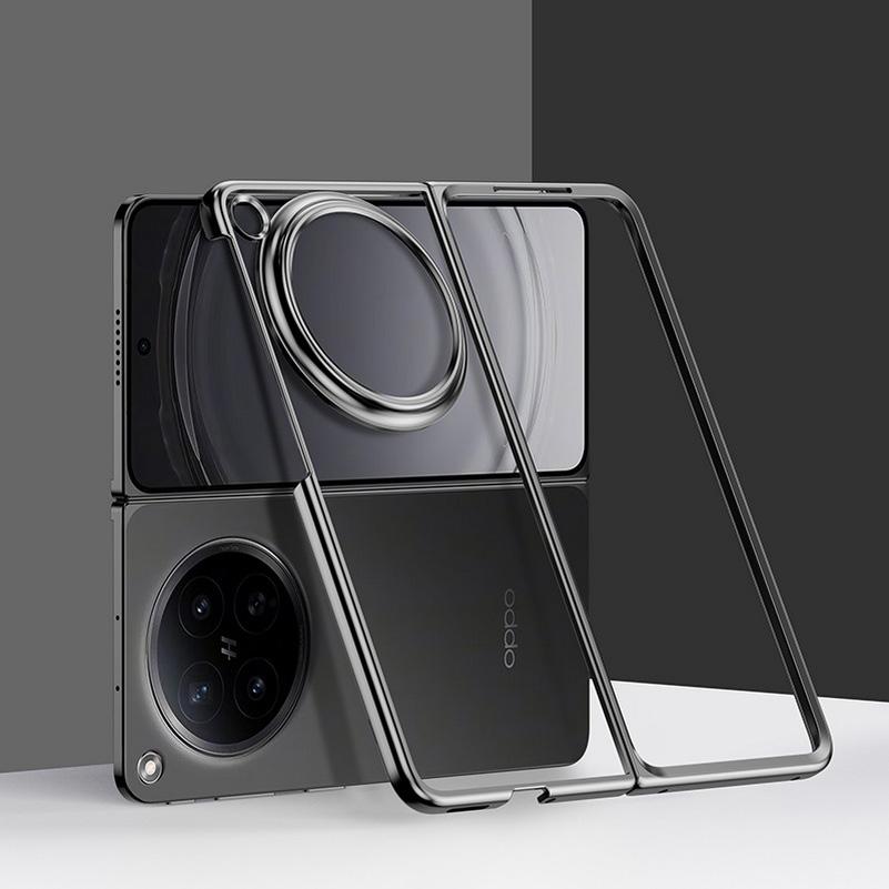 Ultra Thin Electroplated Transparent Case For OPPO Find N6 N 6 Find N5 N3 Hard PC Shockproof Phone Cover For OPPO Find N6 N5