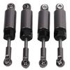 4pcs Set Metal Adjustable Shock Absorber for MN 1 16 Remote Control Car Model Upgrade PartsTitanium Color