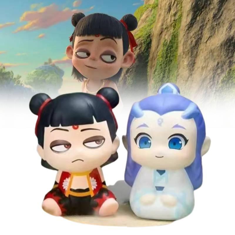 Zha 2 Ne Nezha Aobing Squeeze Toy Decompression Toys Action Figure Model Gift