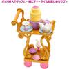 Mattel Disney Princess Belle Tea Time Set with Accessories for Dress-Up Dolls