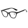 New Retro Women Reading Glasses Cat Eyes and Rice Nails Design Anti Blue Light Reading Eyewear Fashion Prescription Glasses+1.0