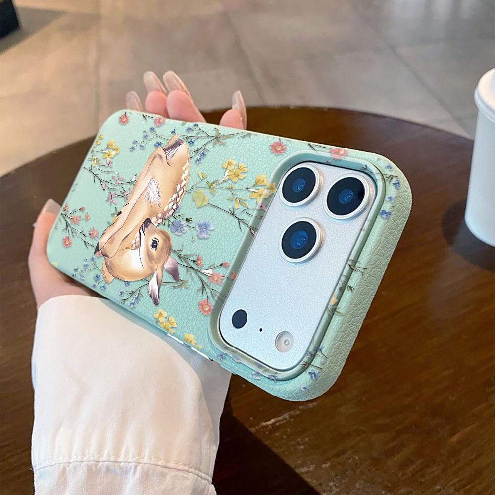 Wild Deer Leisurely Phone Case For IPhone 11 Case IPhone 15 17 13 12 14 16 Pro Max 15 Pro Plus Silicone Shockproof Cover Funda