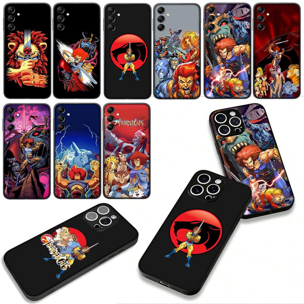 T-ThunderCats Thunder Cats Phone Cover for Samsung Galaxy A36 A17 A26 A07 A35 A54 A53 A13 A33 A34 S8 S9 S20 S21 FE S10 Plus Case