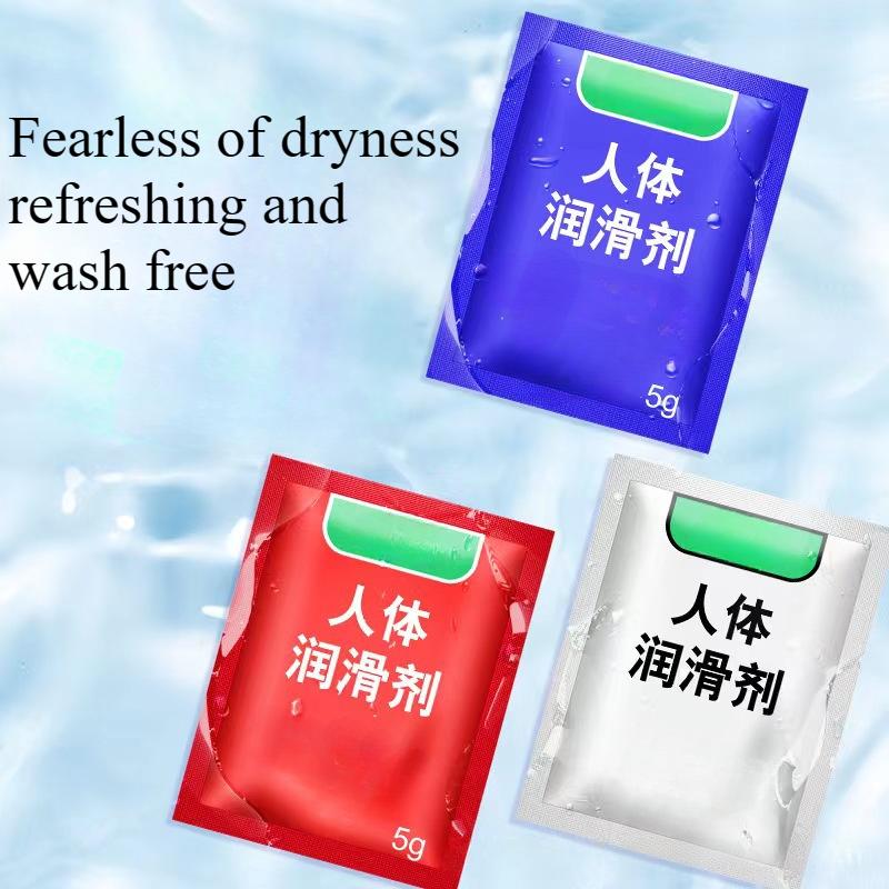 Sensual Bagged Lubricant with Cooling and Warming Sensation, 5g for Couples' Sexual Health