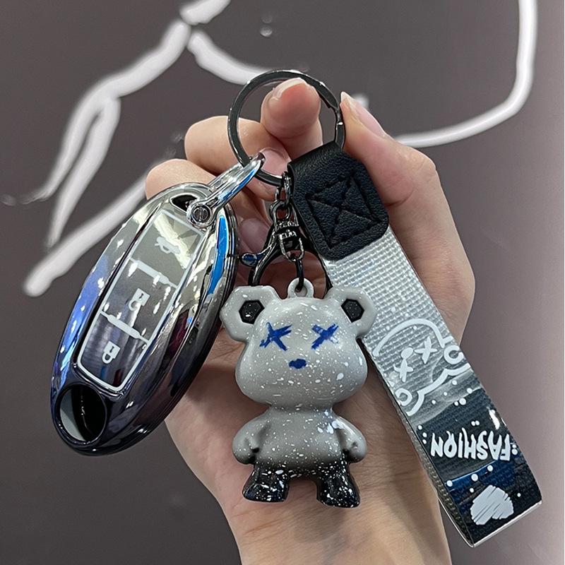 Nissan 14th Gen Key Case for Sylphy, Teana, Qashqai, X-Trail, Tiida, Bluebird, Terra, Murano - Car Shell Buckle Accessories