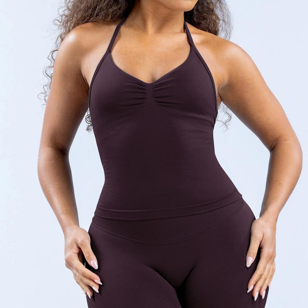 Women's tank tops shapewear fit sexy body shaper yoga fitness sportwear