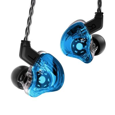 Auriculares estéreo Yinyoo CCZ Melody Mix Canal con cable, calidad de sonido HiFi, auriculares chinos Earmon de 2 pines, auriculares internos recableables.