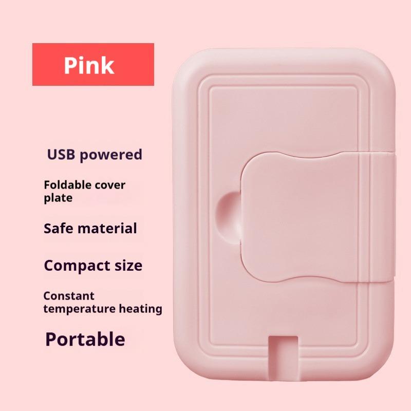

Upgraded Baby Wipes Heater; Portable Wipes Warmer; Constant Temperature Control; Car Baby Wipes Heater; Travel One розовый