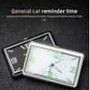 Orologio luminoso per auto Premium da 48 mm - Display digitale a doppio montaggio con luce notturna per cruscotto e bocchetta dell'aria