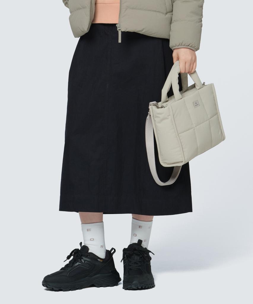 Snowpeak Apparel Cample Medium Tote Bag (S24Fwctb19) Light Beige
