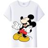 Cartoon Tshirt Mickey Mouse Minnie Tops Friends Y2k Streetwear Blouses Plus Size Clothes 2024 Summer T-shirts Unisex