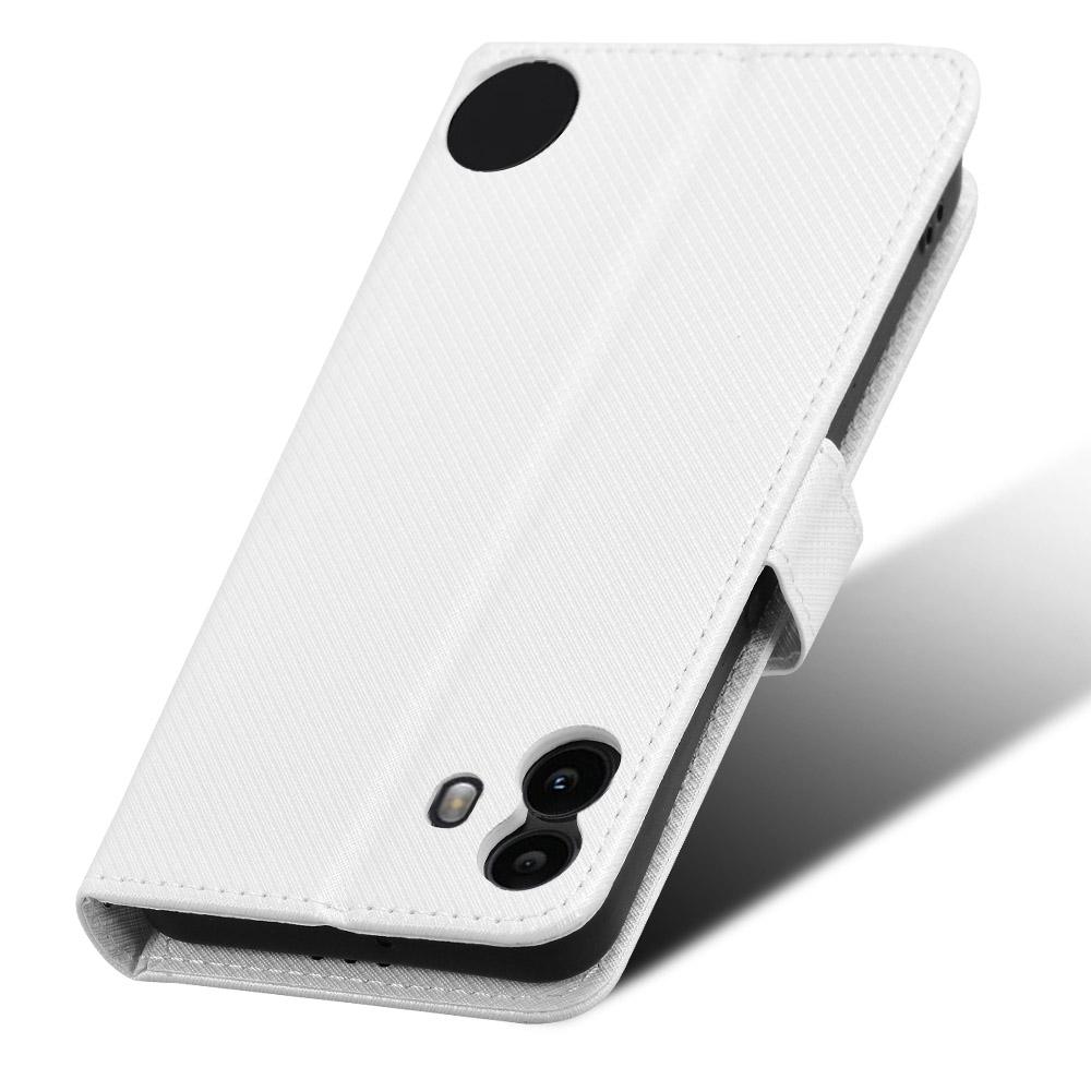 For Nothing CMF Phone 1 Case PU Leather Diamond Texture Shockproof Phone Cover