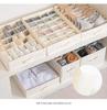 47cm Foldable Cotton Underwear Organizer for Wardrobe Drawer - Extended Version